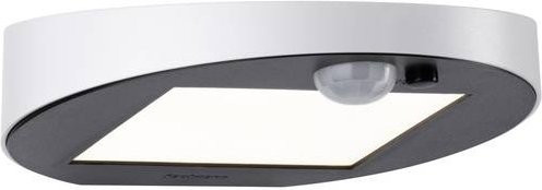 Paulmann Ryse Solar-Außenwandleuchte mit Bewegungsmelder, LED, Warmweiß, Weiß - Bild 1