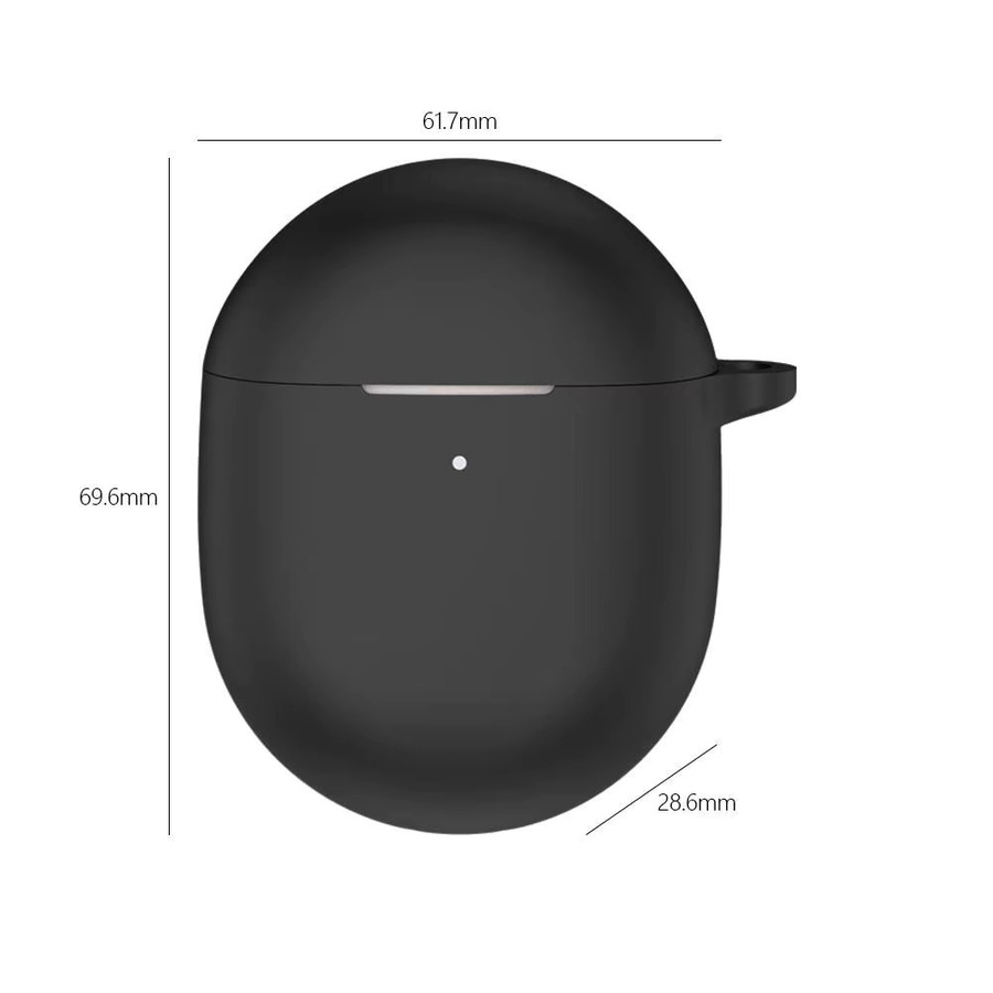 Google Kopfhörer-Schutzhülle für Pixel Buds Pro 2, staubdicht und sturzsicher, Farbe: Schwarz - Bild 4