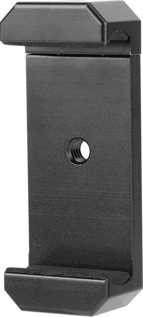 Koogeelife Ausziehbarer Handy-Clip-Halter aus Aluminiumlegierung in Schwarz - Bild 1