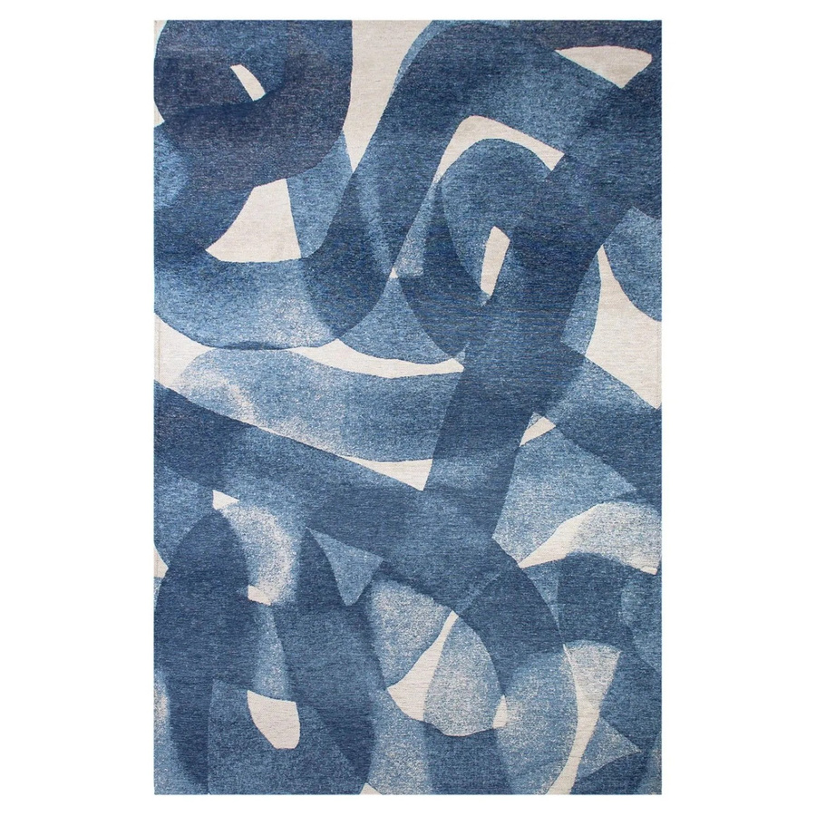 Lola&Moi Teppich Ink Blau Modern Abstract Rechteckig B: 240 cm, T: 340 cm - Bild 2