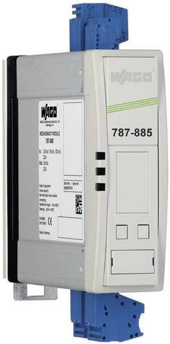 WAGO 787-885 Hutschienen-Redundanz-Modul für DIN-Rail, 40 A, 1 Ausgang, grau - Bild 1