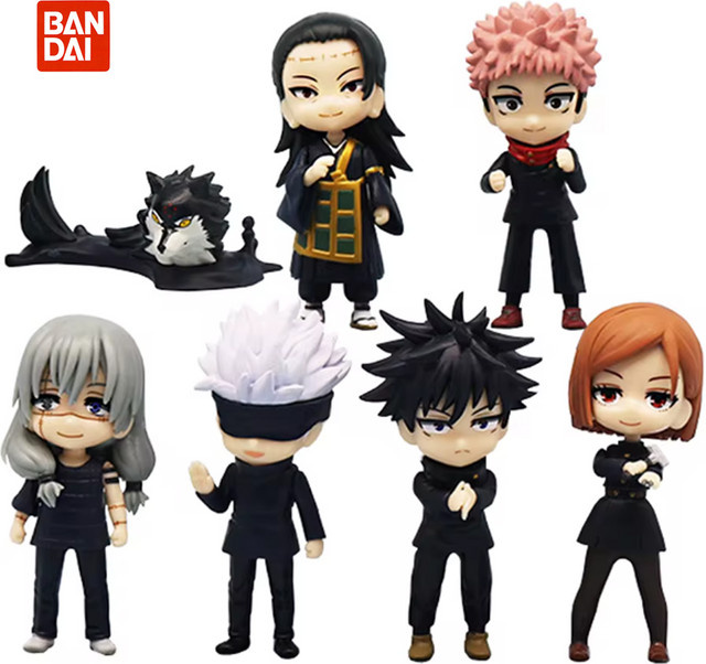 Bandai Jujutsu Kaisen Figuren-Modelle, 7-teiliges Set - Bild 1