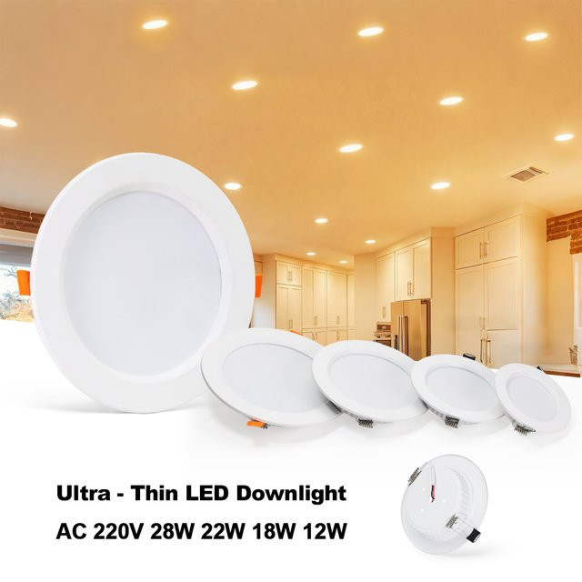 PARKSON LED-Downlight runder Einbaustrahler wasserdicht in Weiß - Bild 1