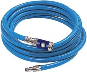Riegler Werkstattschlauch-Set mit Sicherheitskupplung in Blau, Schlauchdurchmesser: 19 x 12,7 mm, Länge: 10 m - Bild 1