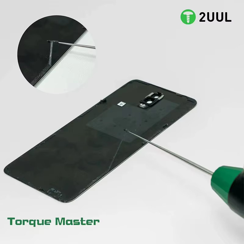 2UUL DA51 Super Torque Werkzeug zum Entfernen von elektrischem Kleber für die Reparatur von Mobiltelefonen und Motherboard IC Chips, Schwarz - Bild 4
