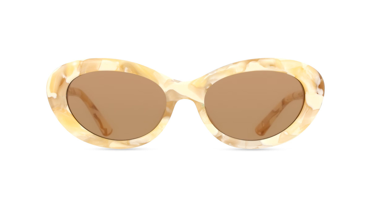 Dolce&Gabbana 0DG4519 Sonnenbrille, Vollrand, Oval, Acetat, Damen, Braun - Bild 1