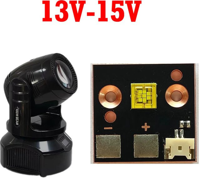 JINWEIGE 80W LED Moving Head Licht mit integrierter LED für Disco und DJ - Bild 1