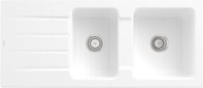 Villeroy & Boch Spüle Architectura Aufsatzspüle aus Keramik in Weiß mit CeramicPlus Beschichtung, Breite: 80 cm - Bild 1