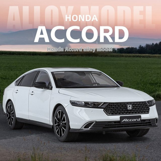 Maisto Honda Accord 2024, Automodell, 1:18, Metall, mit Licht und Sound - Bild 1
