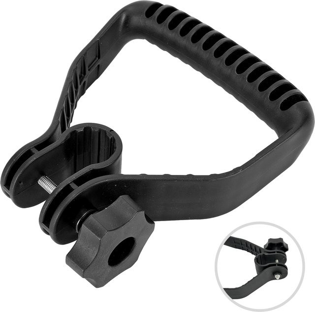 Vibratite Ersatzgriff für elektrische Trimmer, Rasenmäher und Heckenscheren in Schwarz - Bild 1