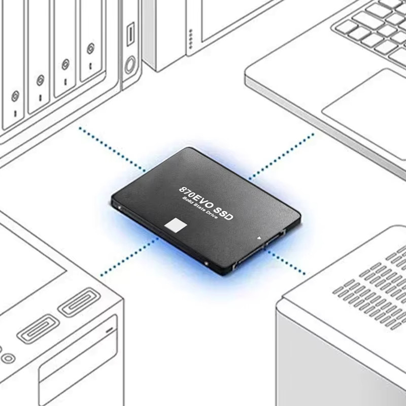 Samsung 870EVO SSD Interne Festplatte SATA3 2,5 Zoll 1TB Schwarz - Bild 5