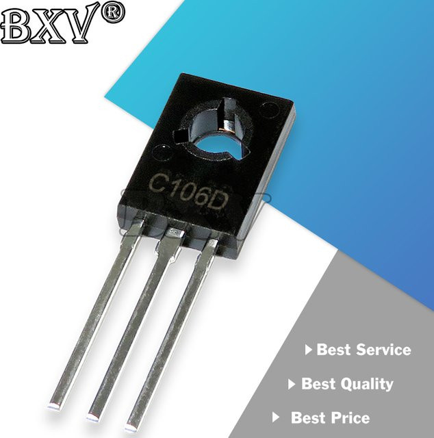 10 Stück BXV C106DG TO-126 Transistor in Schwarz - Bild 1