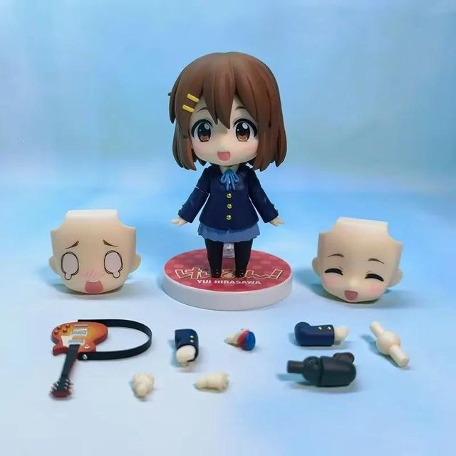 K-On! Yui Hirasawa Nendoroid 2900 Q Version Anime Figur, Braun - Bild 1
