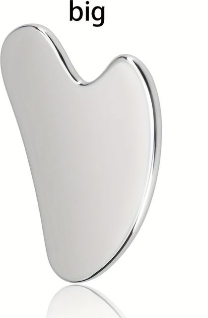 SUOJI Gua Sha Gesichtsmassagegerät aus Edelstahl, Unisex - Bild 1