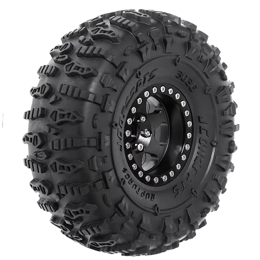RS Red Spider, 4-teiliges Set, Metall Beadlock Räder Felgengummi, 1:10 - Bild 3