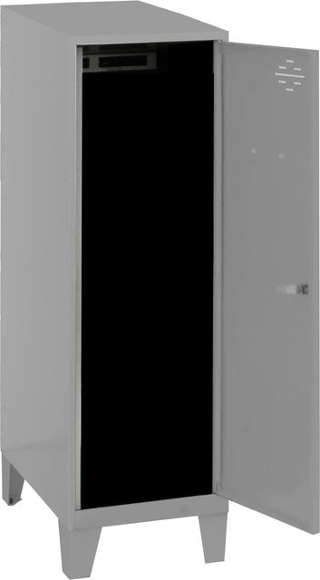 PROREGAL Schließfachwürfel AMEGO Spind mit Standfüßen, Farbe: Grau, H x B x T: 101,5 x 30 x 50 cm - Bild 1
