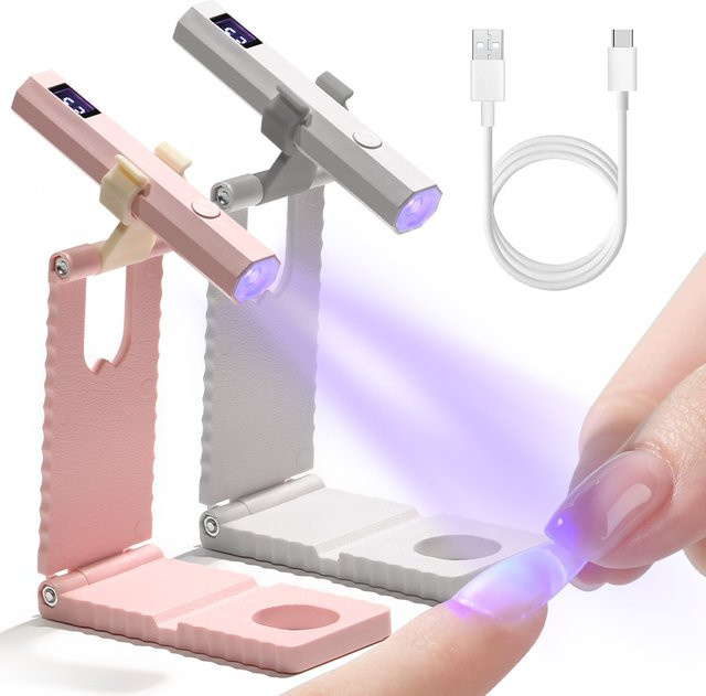 LULAA Akku-Nagellampe mit LCD-Display, Unisex - Bild 1