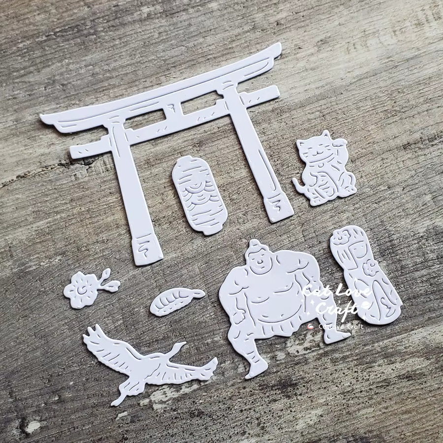 Catlove Japan Metall Schneidewerkzeug für Scrapbooking und DIY Bastelarbeiten - Bild 3
