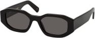 L.G.R Khartoum Sun Sonnenbrille, Vollrand, quadratisch, Unisex, black grey - Bild 1