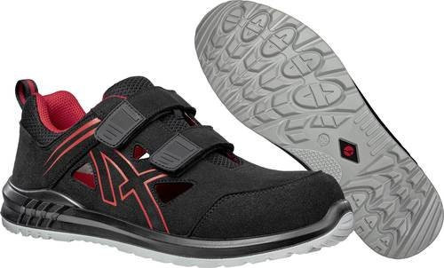 Albatros CLIFTON AIR LOW ESD SRC S1 Sicherheitssandale in Schwarz und Rot, Schuhgröße 41 - Bild 1