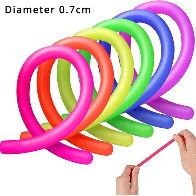 Yiran toy Dehnbares Schnur-Fidgets, Sensorisches Spielzeug, 6er-Pack - Bild 1