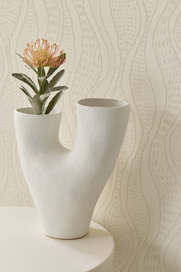 Eijffinger Wallpaper Sensory 5 Tapete mit abstraktem Design in Cream aus Vlies - Bild 2