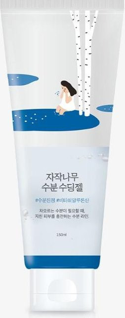 ROUND LAB Birch Juice Gel, 150 ml, mit Hyaluronsäure, für empfindliche Haut - Bild 1