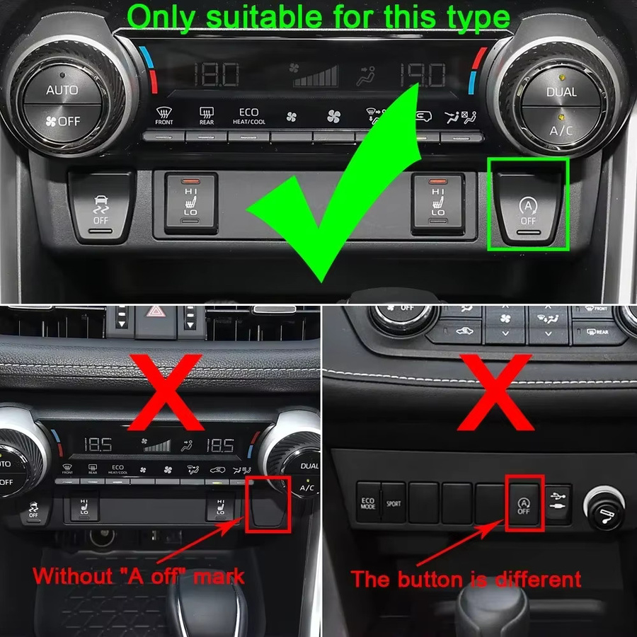 Soarhorse Automatischer Stop-Start-System Eliminator Smart Cancel Sensor Stecker in Blau für Toyota RAV4 XA50 2019-2024 - Bild 2