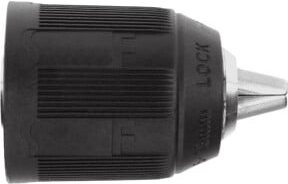 Bosch Schnellspannbohrfutter Schwarz, Spannbereich 2 bis 13 mm, Aufnahme 1/2 Zoll, bis 16 mm - Bild 1