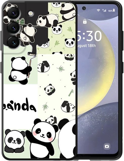 Niedliche Panda Handyhülle für Samsung Galaxy A-Serie in Multicolour - Bild 1