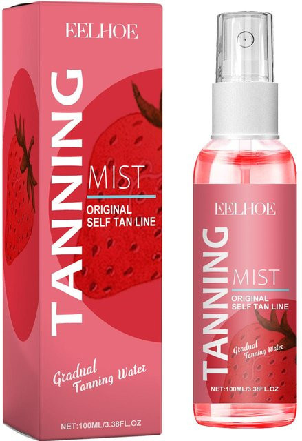 EELHOE Strawberry Blackening Spray Bronzer, 100 ml, mit Hyaluronsäure - Bild 1