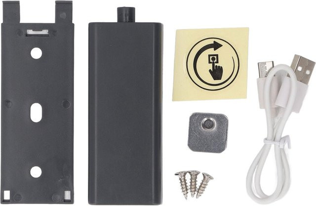 TOMTOP JMS Automatischer elektrischer Magnet-Push-Öffner für Schrank und Schublade, Grau - Bild 1