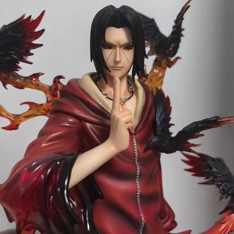 Bandai Naruto Uchiha Itachi Edo Tensei Anime Figur aus Harz für die Desktop-Dekoration - Bild 3