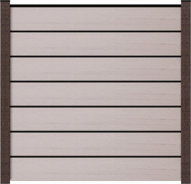 GroJa Solid Grande Premium PVC-beschichtete Bodenplatte in Bi-Color Sand, B/B/H: 180 x 180 x 1,9 cm - Bild 1