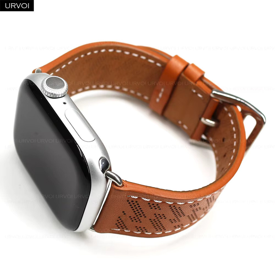 URVOI H Uhrenarmband Leder, Unisex, 49 mm - Bild 2