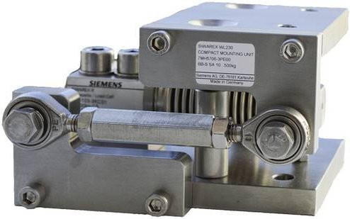 Siemens 7MH5706-3PA00 SIWAREX WL230 BB-S SA Kompakteinbaueinheit für Wägezelle, Silber, Kapazität 350 bis 500 kg - Bild 1