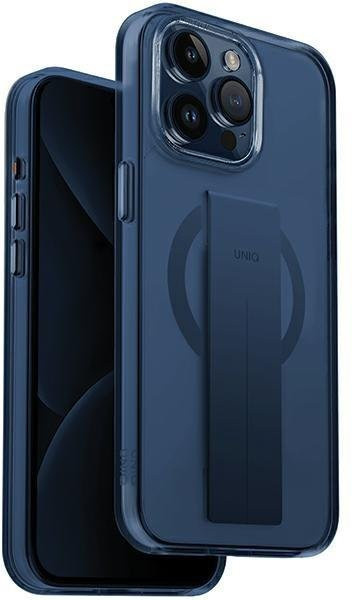 UNIQ Heldro Mag Ladehülle für iPhone 15 Pro Max 6,7 Zoll in Blau/Ultramarin Tiefblau - Bild 1