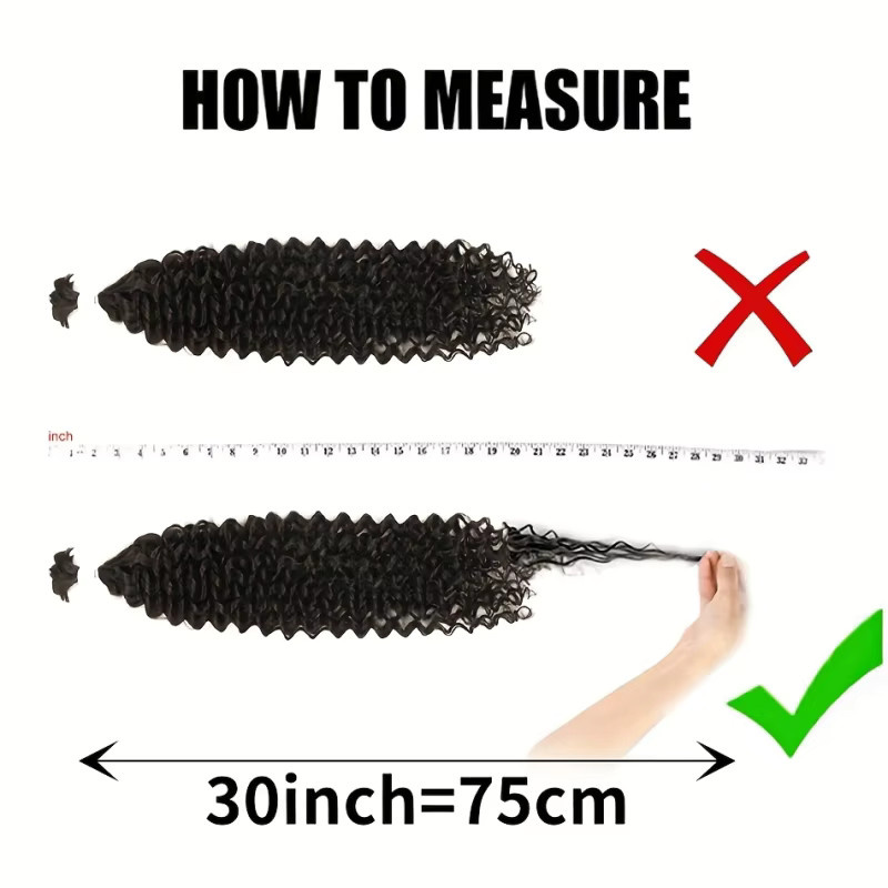 Booming Hair Haarextensions Jerry Curl Boho Zöpfe, 2 Stück - Bild 3