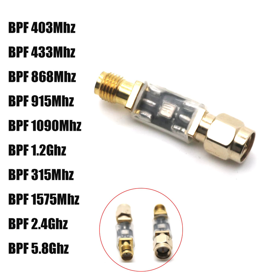 Dykbcells SAW Bandpassfilter LC BPF für RF-Signale Drohne SDR LORA Helium Miner Radio - Bild 2