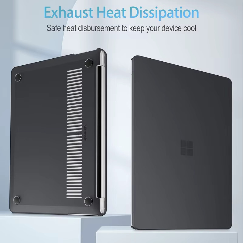 Matte transparente Schutzhülle für Microsoft Surface Laptop 2 3 4 und Surface Laptop Go 1 2 3 - Bild 3