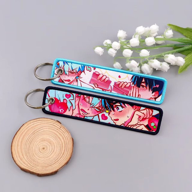 YUMEI Schlüsselanhänger, Anime-Filmfiguren-Stickerei - Bild 1