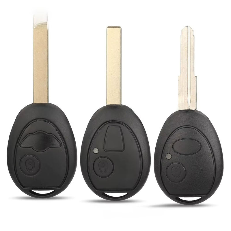 Jingyuqin Auto Schlüssel Shell mit 2 Tasten Fernbedienung in Schwarz für Land Rover Discovery 199-2004, BMW Mini Cooper R50 R53 S 2001-2005 und MG7 - Bild 7