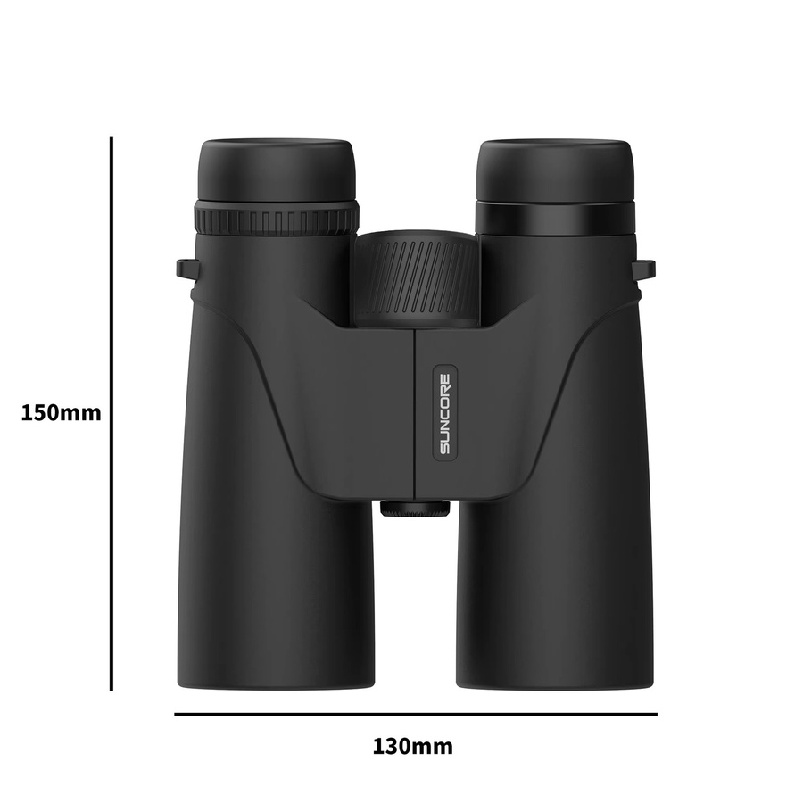 Suncore Fernglas für Erwachsene 10x42 in Schwarz mit BAK4-Prisma für Vogelbeobachtung, Reisen und Outdoor-Abenteuer - Bild 2