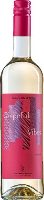 Winzervereinigung Freyburg Grapeful Vibes Weißwein Bacchus 2025, Saale-Unstrut, halbsüß, 0,75 l - Bild 1