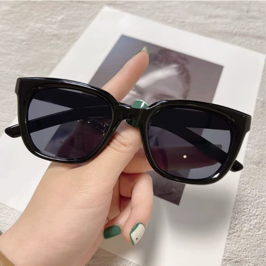 BMAD Sonnenbrille Unisex, quadratisch, Vollrand, Kunststoff, schwarz, grau, gelb, rosa - Bild 2