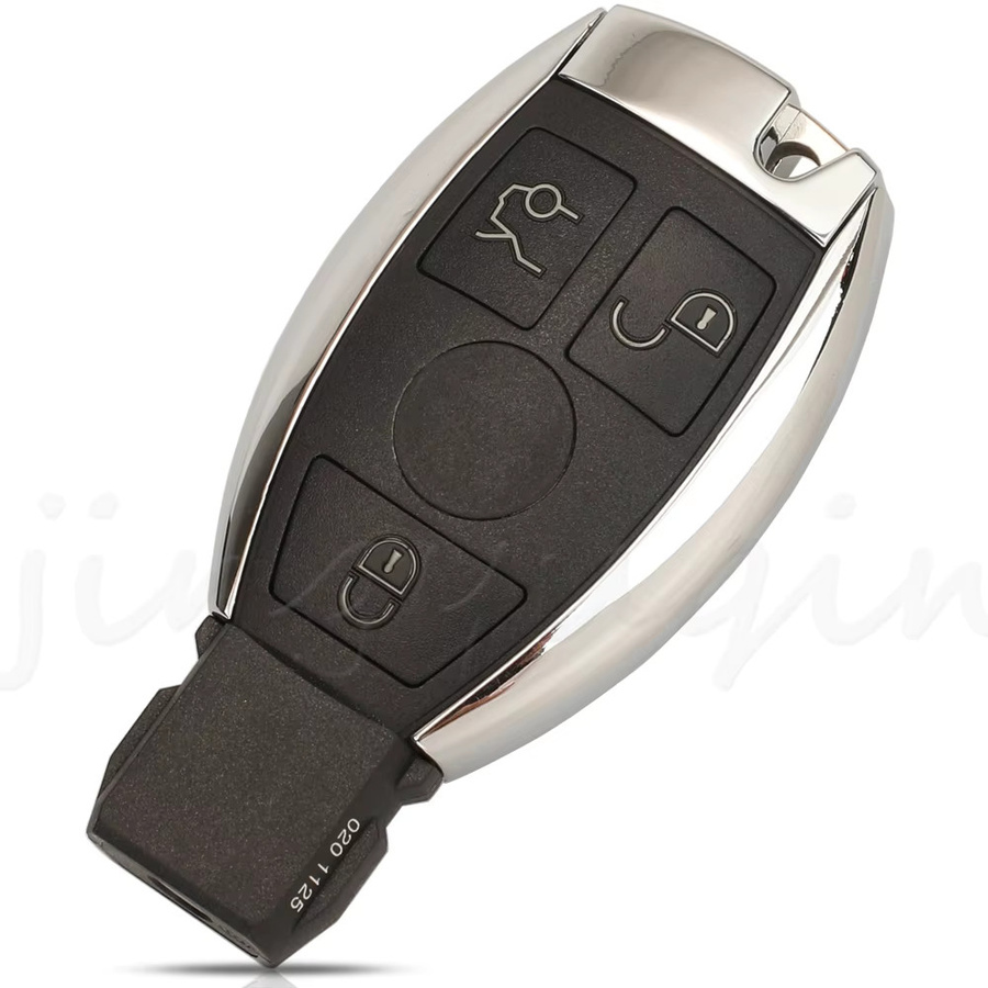 Jingyuqin NEC System Smartcard Fernbedienung Autoschlüssel für Mercedes Benz C E S Klasse CLS mit Doppelbatterien 315/433MHz - Bild 2