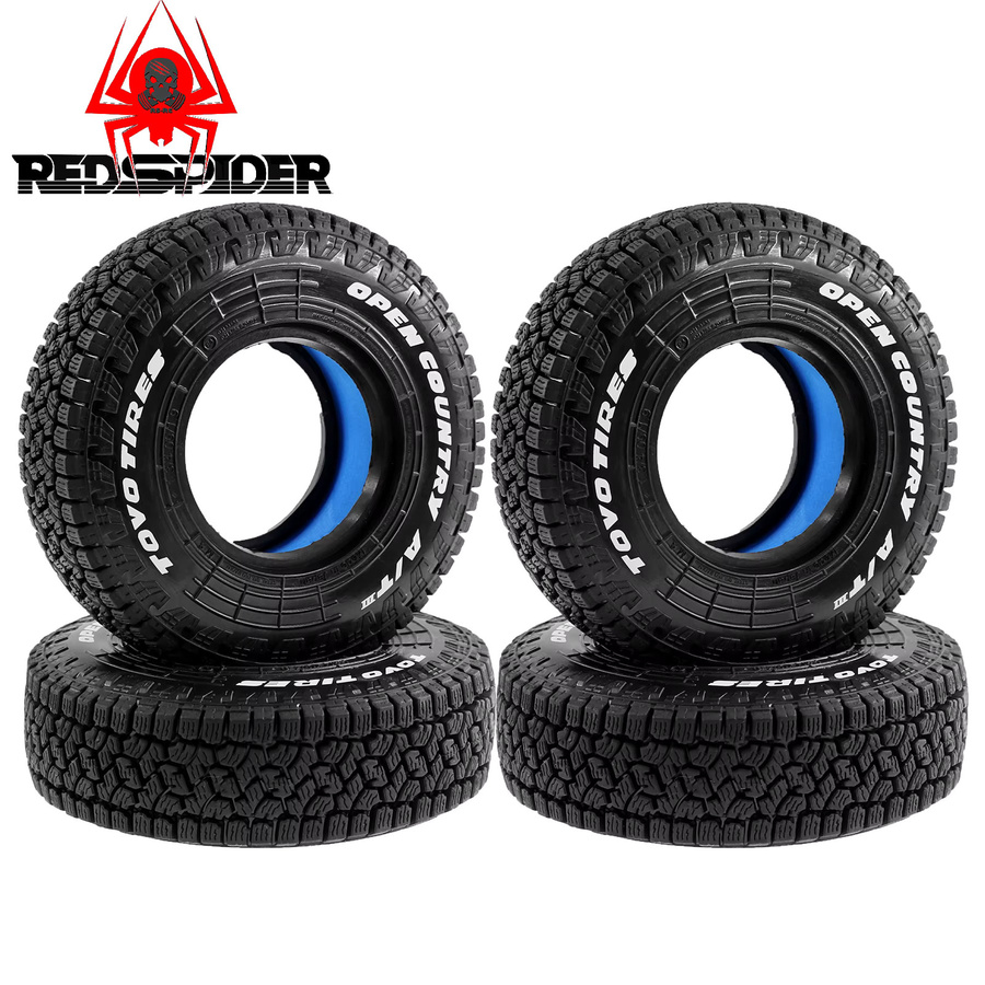 RS RC Crawler Gummireifen, 4-teiliges Set, 1:10, 105mm, 1,9 Zoll - Bild 5