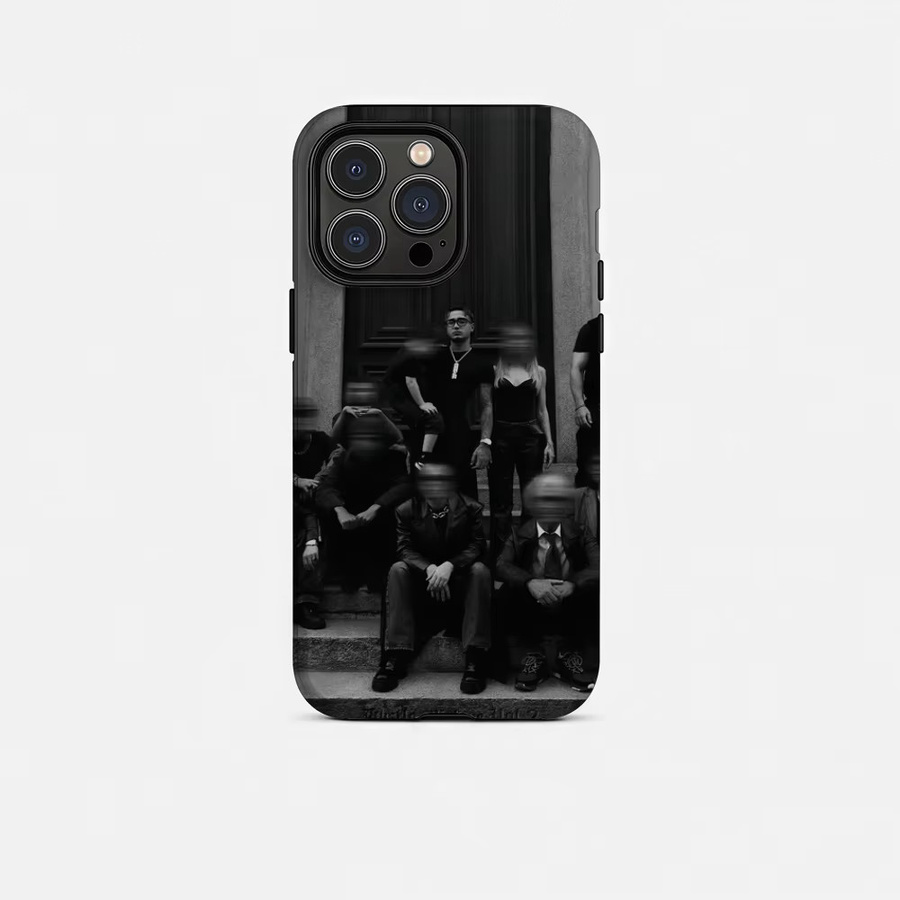 C-Capo Plaza Handyhülle für Apple iPhone 17 16 15 14 13 12 Pro Max Plus in Weiß mit glänzender HD-Doppelschicht-Flüssighartschale - Bild 5