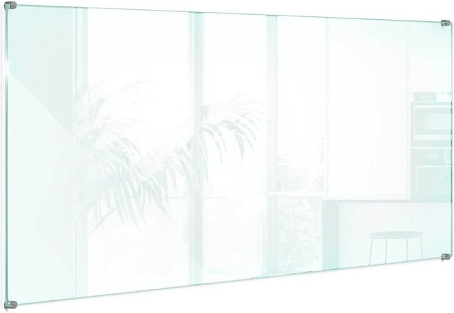 Tulup Küchenrückwand aus Glas in Transparent, Spritzschutz für die Küche, Breite: 120 cm, Höhe: 60 cm - Bild 1