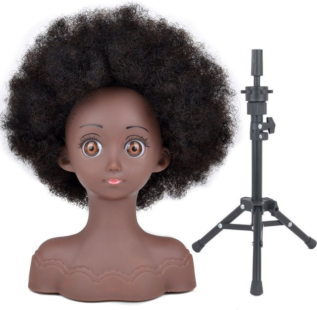 Betella Mannequin-Kopf aus Echthaar für Kinder, 20 cm - Bild 1